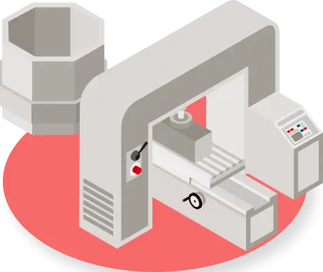 機械加工アイコン