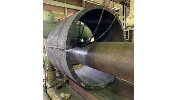 曲げ加工の実績