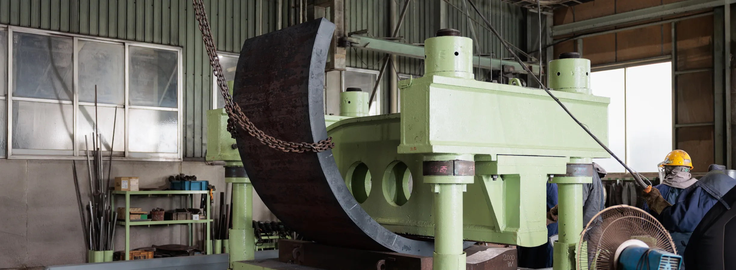 B棟 曲げ加工エリア