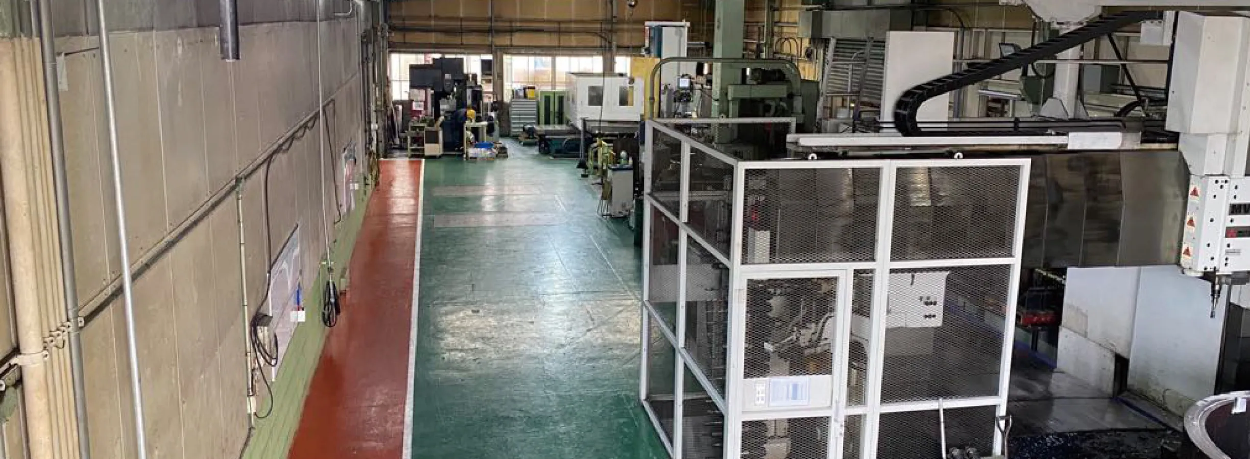 機械加工エリア