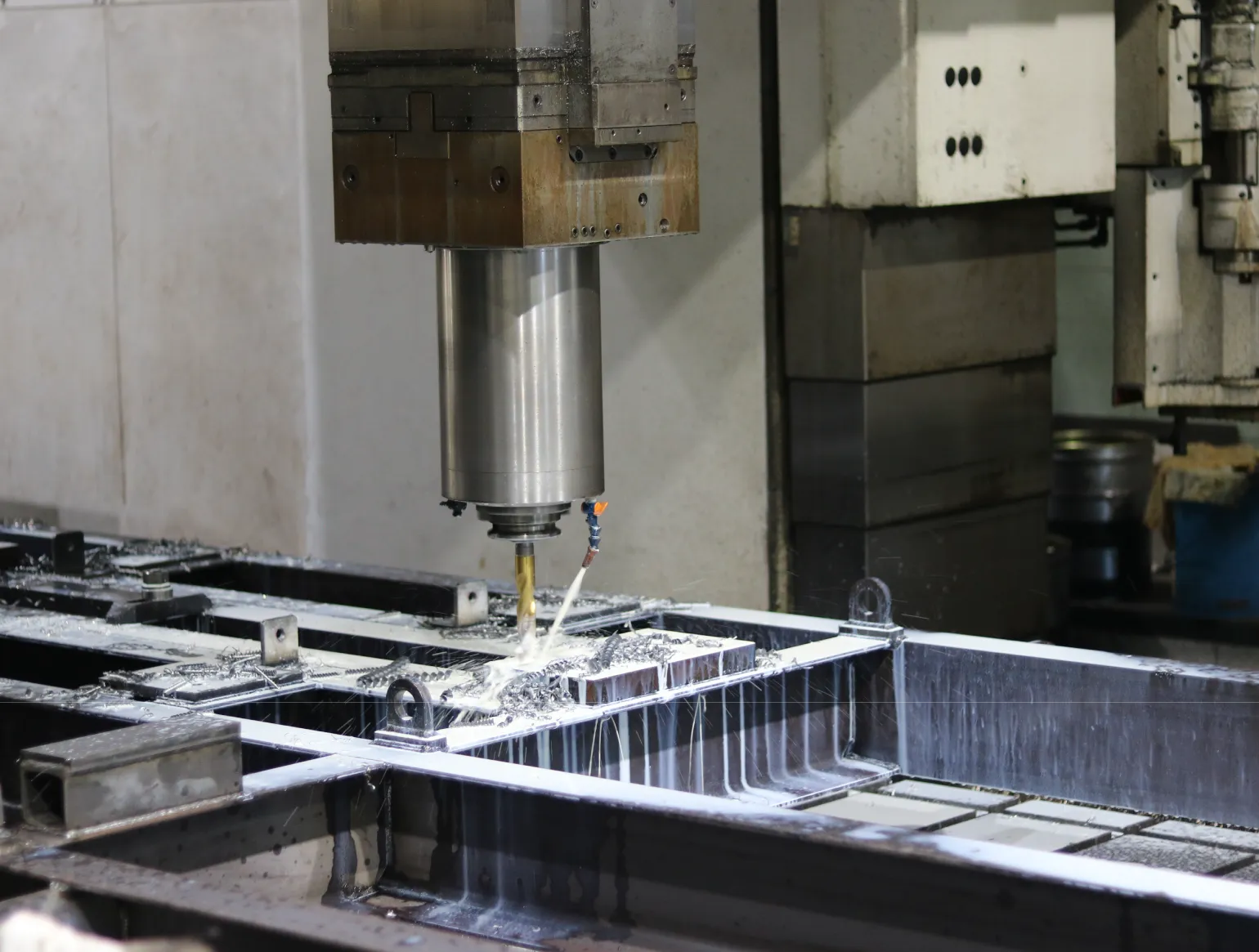 機械加工エリア